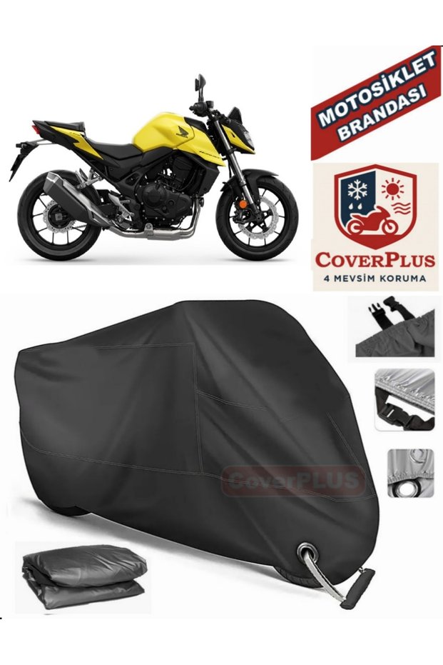 Black Lock Compatible Honda Cb 750 Hornet Engine Tarpaulin Motorcycle Tarpaulin Cover Tent