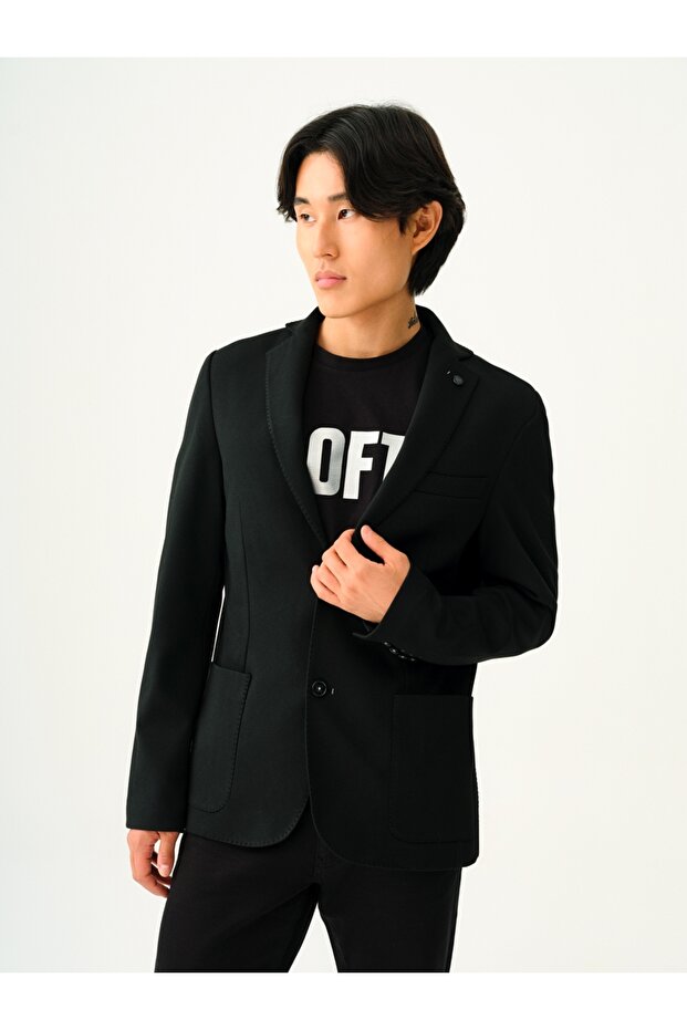 Regular Fit Erkek Ceket - 1