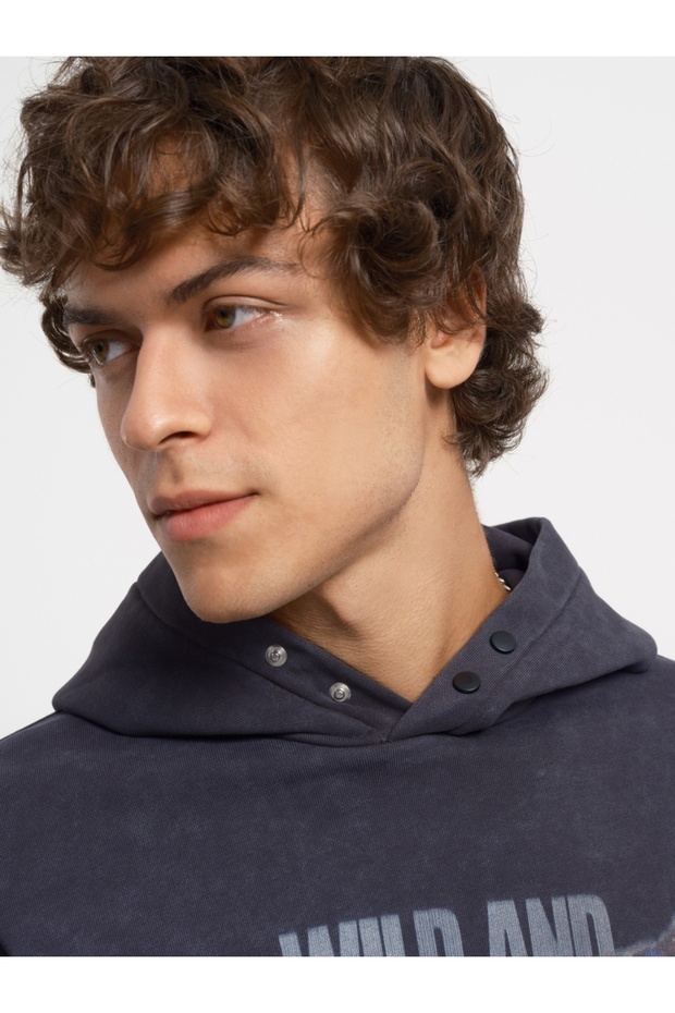 Oversize Erkek Sweatshirt - 3