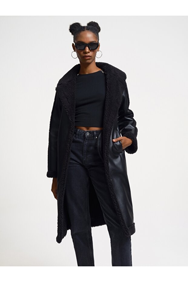 Regular Fit Kadın Kaban - 3