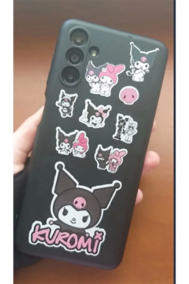 Kuromi Sticker Etiket Tek Sayfa 43 Adet Etiket ( Planlayıcı Bullet Journal Için Uygundur.) - 3