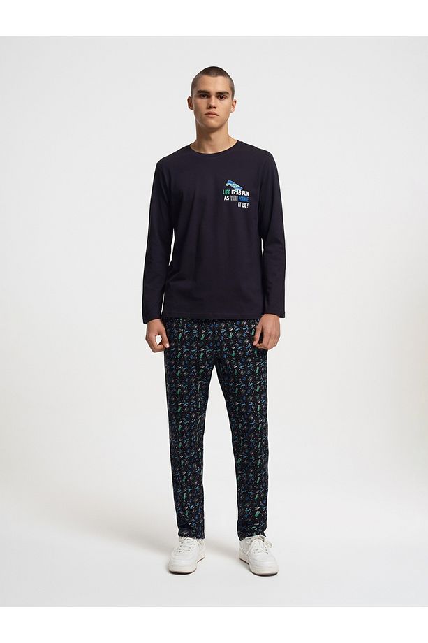 Regular Fit Erkek Pijama - 3