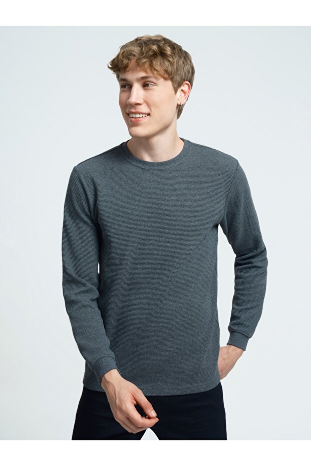 Regular Fit Erkek Tshirt U.kol - 1