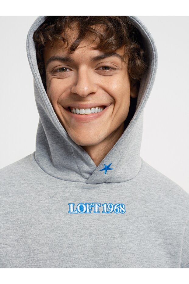 Oversize Erkek Sweatshirt - 4