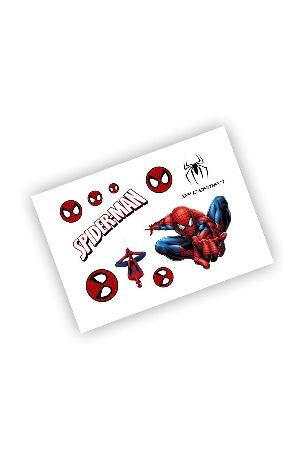 Spiderman Sticker Set - 13x18cm Tek Sayfa 9x13cö 2 Sayfa Toplam 57 Adet Etiket - 3