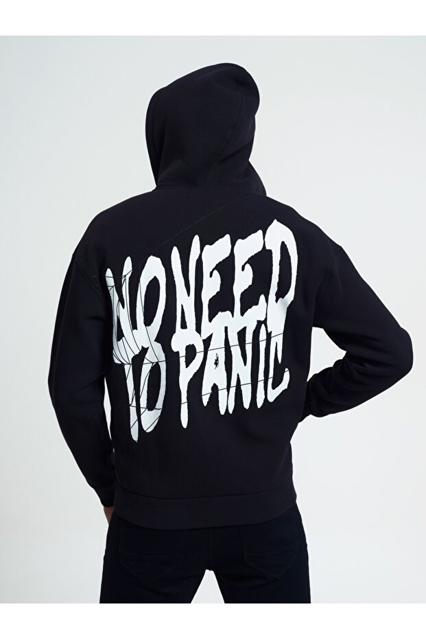 Oversize Fit Erkek Sweatshirt - 4