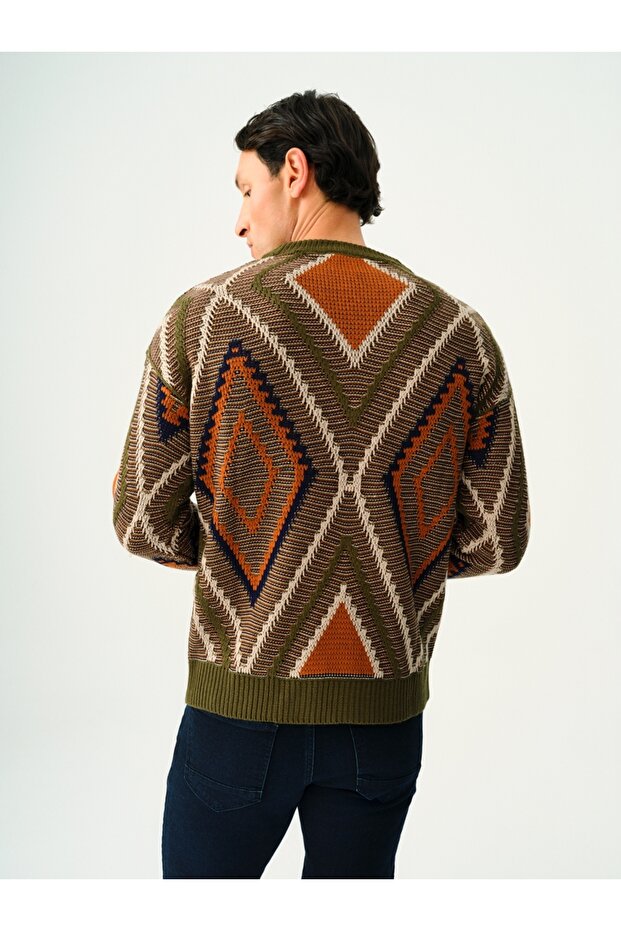 Oversize Erkek Kazak - 4