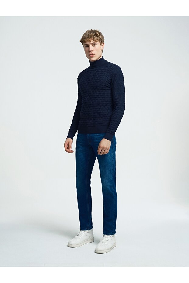 Slim Fit Erkek Kazak - 2