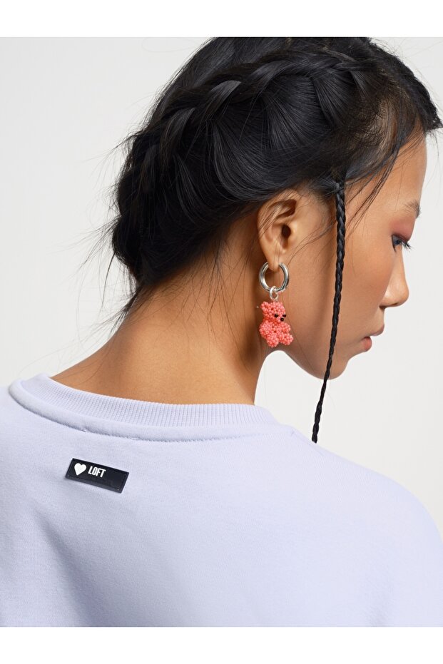 Oversize Kadın Sweatshirt - 4