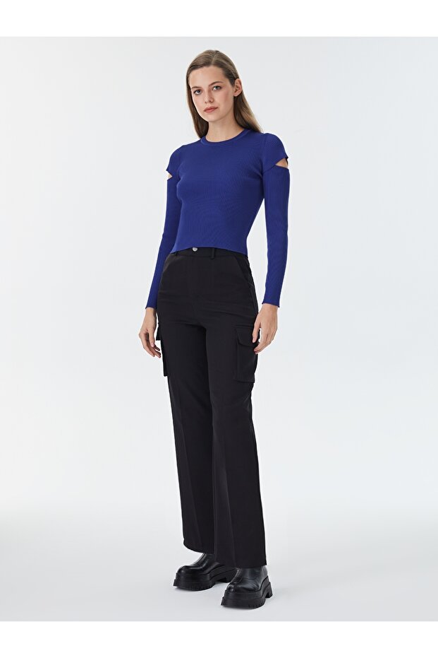 Fitted Kadın Kazak - 4