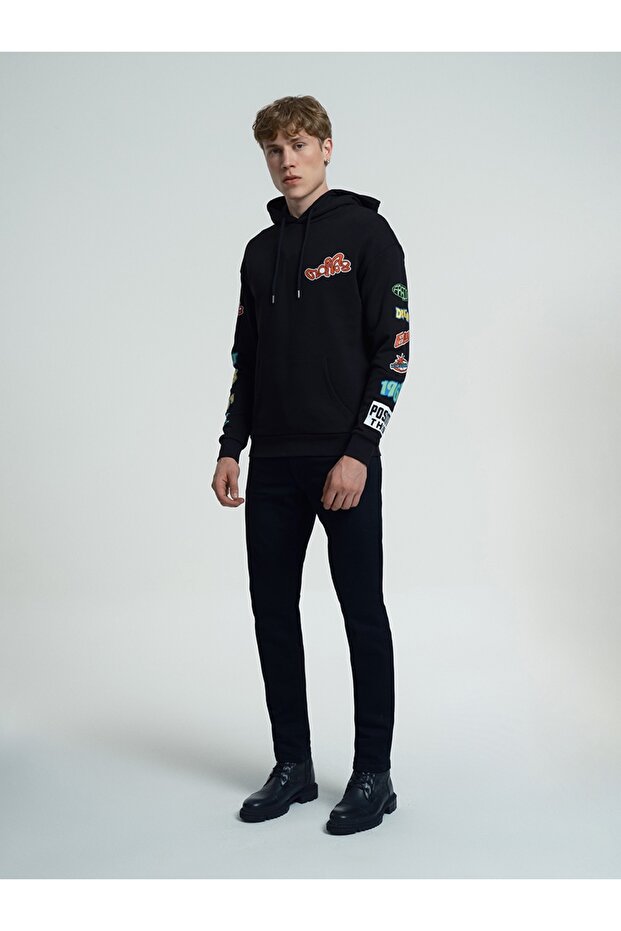 Oversize Fit Erkek Sweatshirt - 3