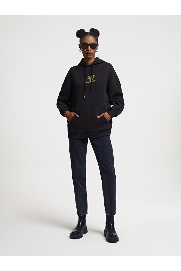Oversize Kadın Sweatshirt - 3