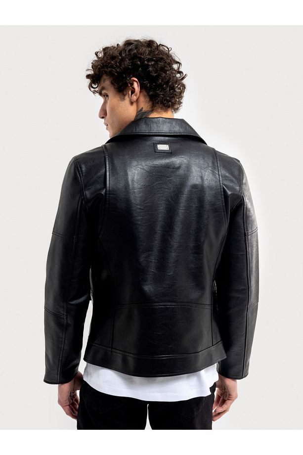 Regular Fit Erkek Mont Pu - 3