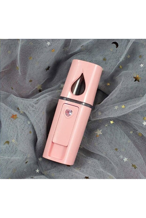 موزع إلكتروني صغير قابل لإعادة الشحن - وردي - 2