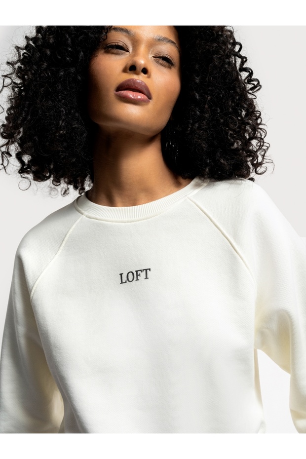 Regular Long Crop Kadın Sweatshirt - 5