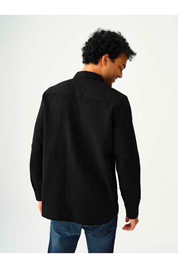 Regular Fit Erkek Gömlek U.kol - 3