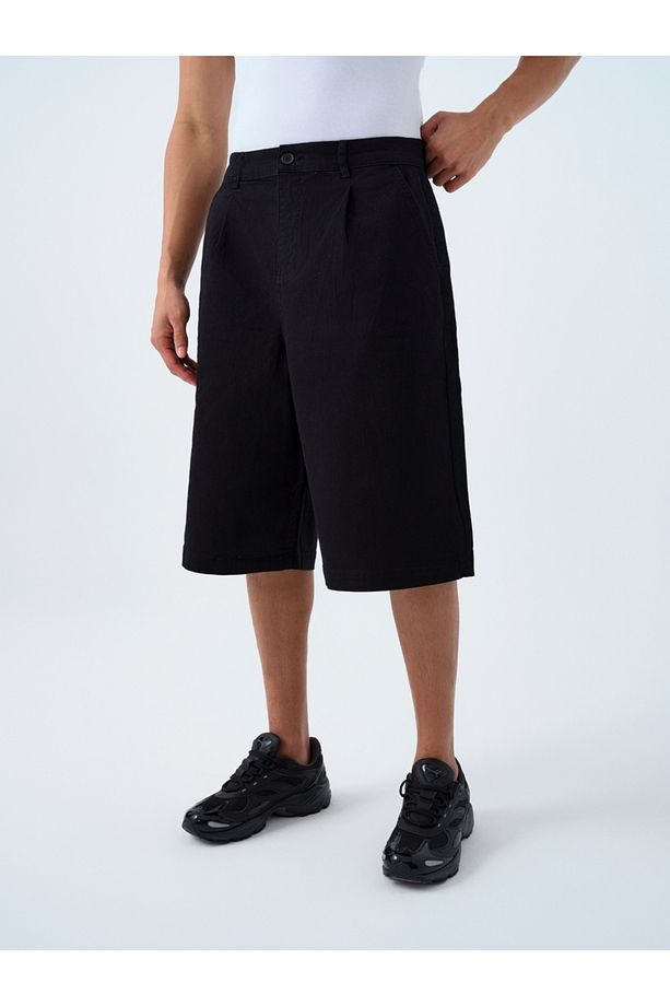 Baggy Fit Erkek Şort - 4