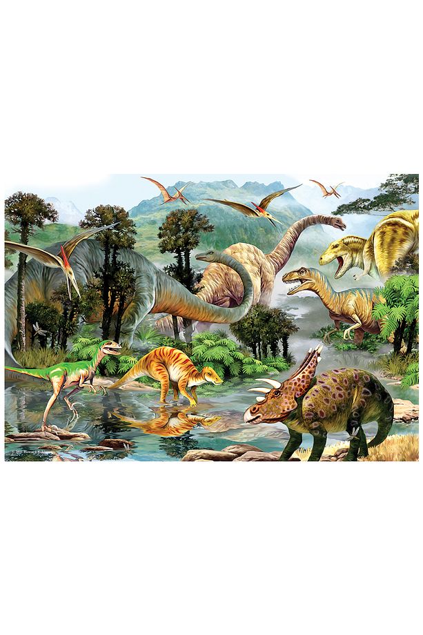 260 Parça Xl Yapboz Puzzle - Dinozorlar Vadisi Iı 3288 - 2
