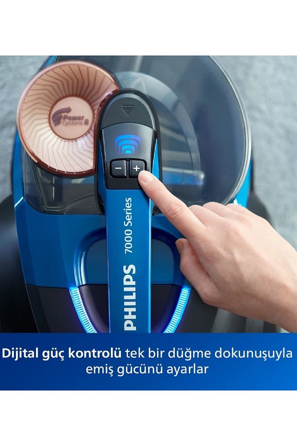 7000 Serisi PowerPro Max - Üstün Performanslı 900W Motor, Yüksek Emiş Gücü+Turbo Başlıklı Süpürge - 7
