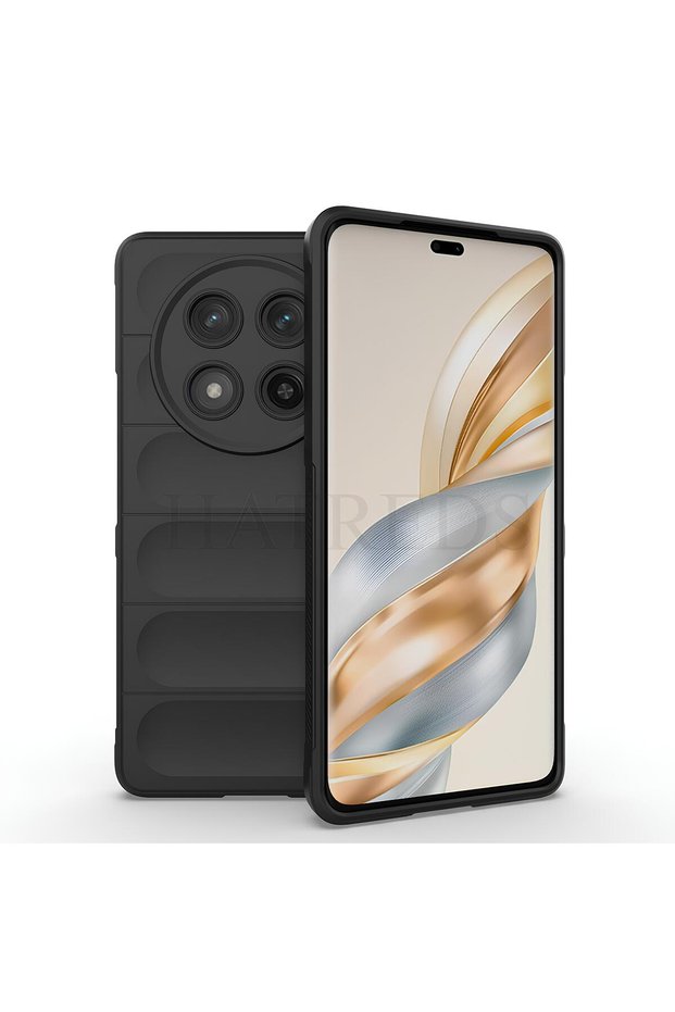 Honor Magic 7 Lite Case Flexible Tpu Hollowed Out Surface Design Camera Protection Protruding Cover
