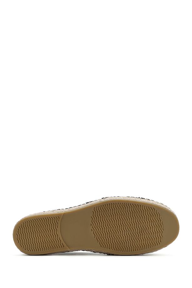 Erkek Yeşil Süet Deri Espadril 25SFD770010 - 4