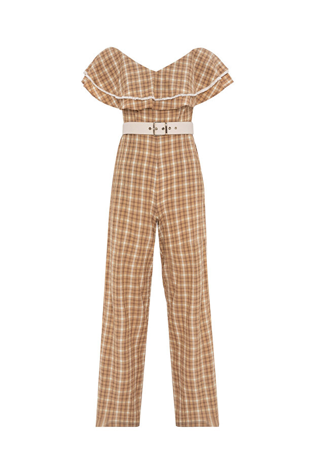 Fırfır Detaylı Tulum - 4