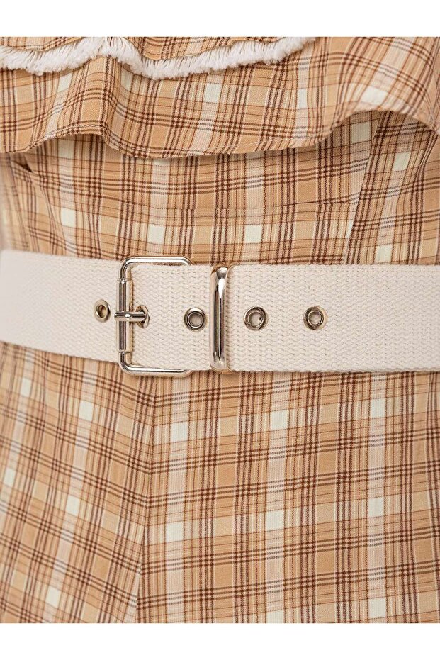 Fırfır Detaylı Tulum - 5