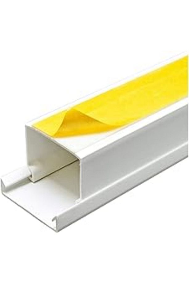 Odta 2 Metre (60X40Mm) Kendinden Yapışkanlı Klima Borusu Gizleyici Kablo Kanalı | 2M (5 Adet X 40Cm - 1