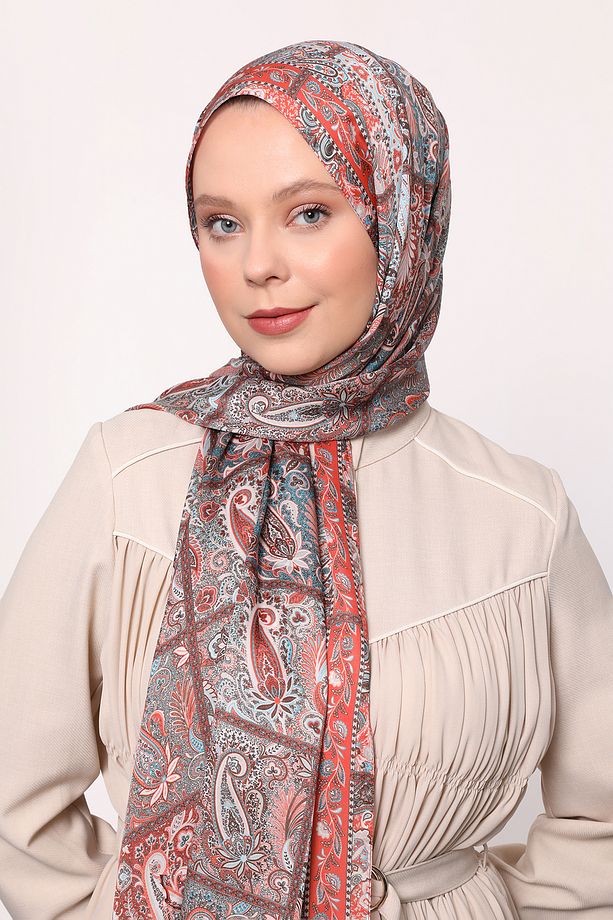 Hint İpeği Şal - 1