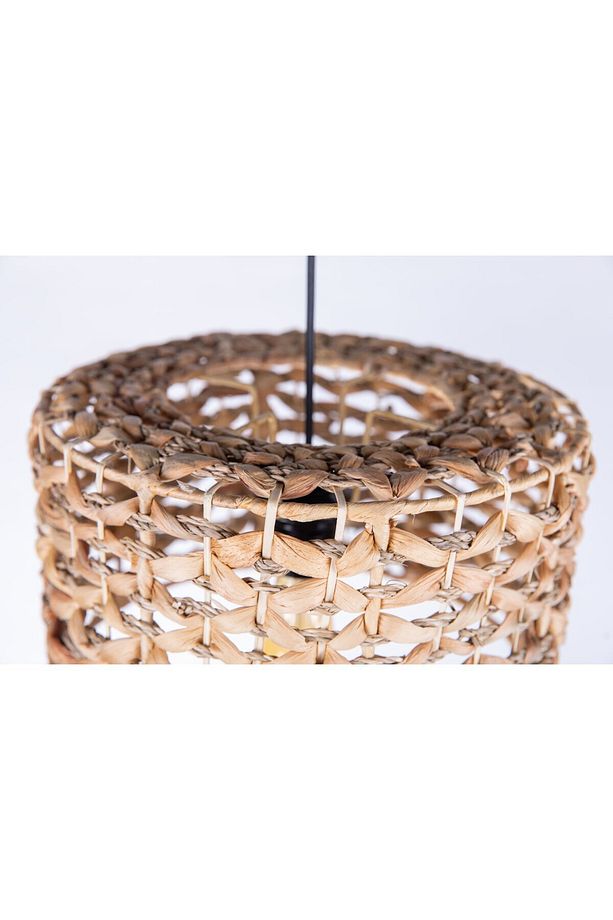 Cure Model Tekli Rattan Bambu Modern Tasarım İskandinav Bohem Sarkıt Avize - 5