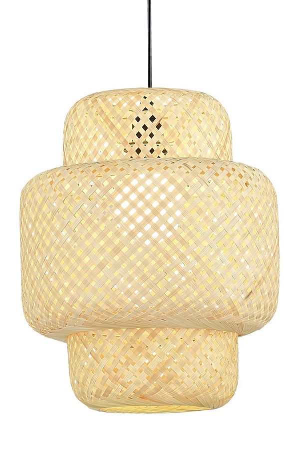 Scorpion Model Tekli Rattan Bambu Modern Tasarım İskandinav Bohem Sarkıt Avize - 2