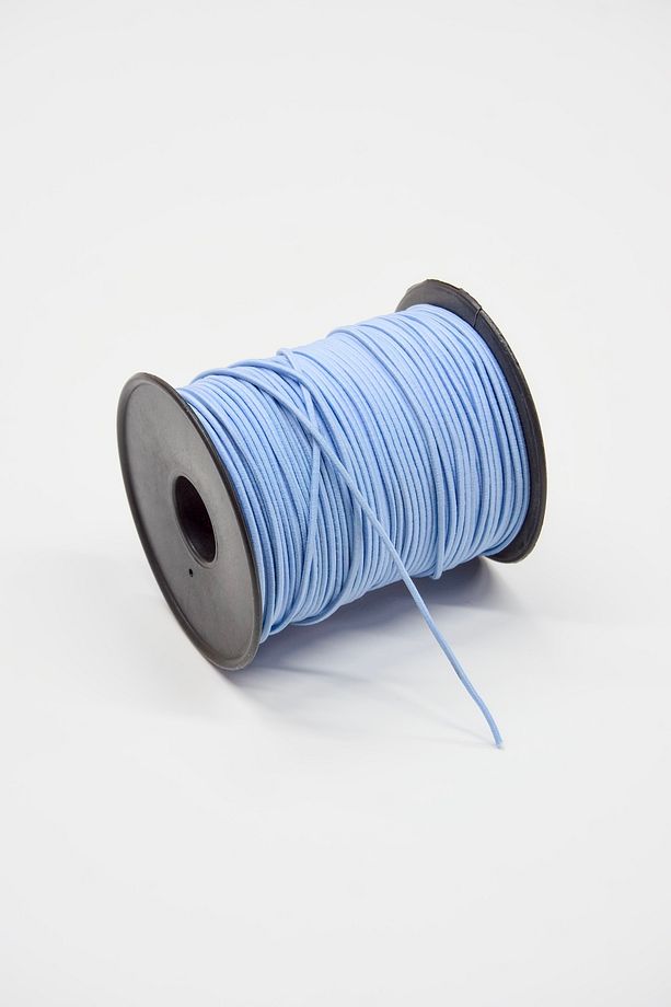1.5 mm İnce Yuvarlak Lastik İp - Lastik Kordon - Aksesuar Lastiği - Vitrin Lastiği - 10 Metre - 1