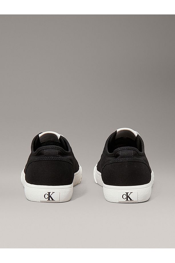 Canvas Low Profile Trainers - 4