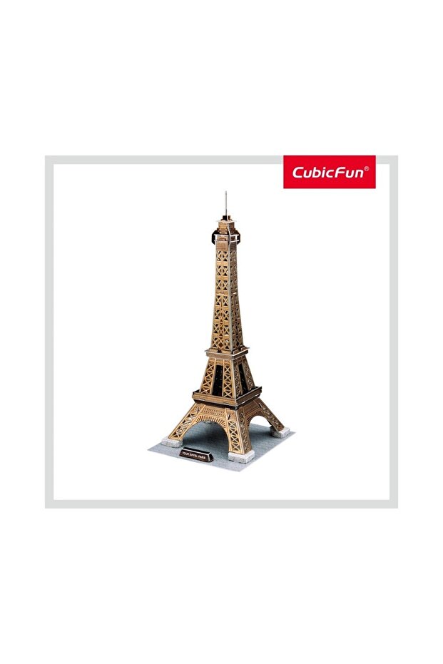 Cubic Fun - 3D Puzzle Eiffel Tower (Medium Level 39 Pieces) - 2