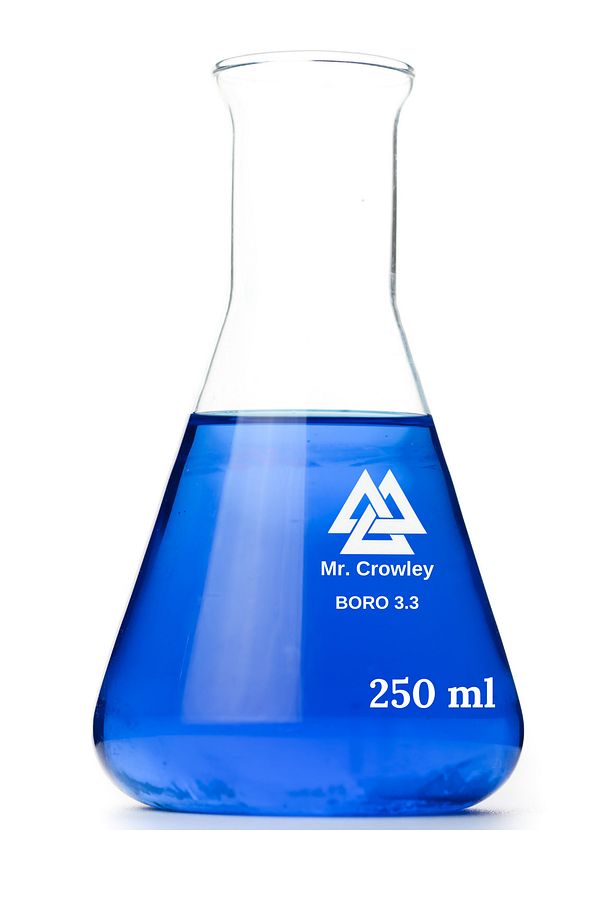 Cam Erlen 250 ml Geniş Boyunlu Isıya Dayanıklı Erlenmayer 3.3 Borosilicate - 3