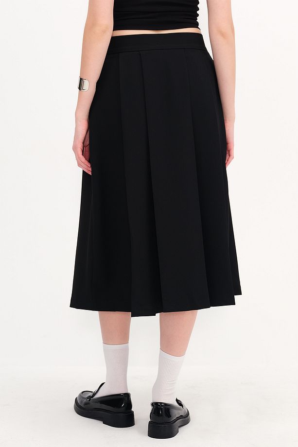 Pileli Midi Etek E13921 - 6