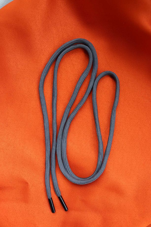 Eşofman Ve Sweatshirt Kapüşon Ipi 135 Cm Yuvarlak Bağcık Gri,1 Adet - 6