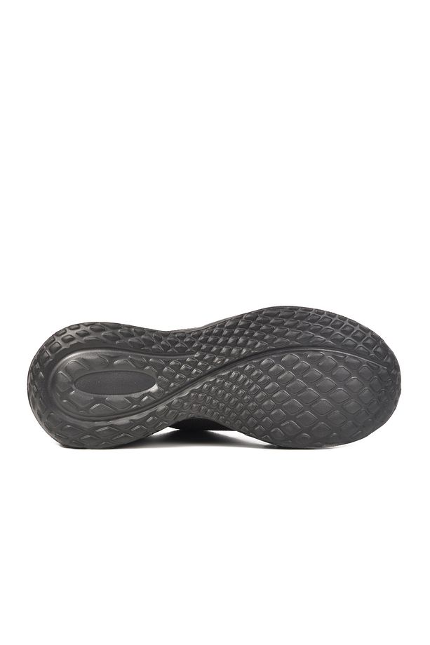 Siyah Memory Foam Hafif Esnek Hava Alan Erkek Spor Ayakkabı 241403 M - 5