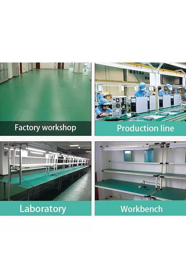 Antistatik Mat, Teknik Servis Masa Örtüsü YEŞİL 100cm X 10metre - 7