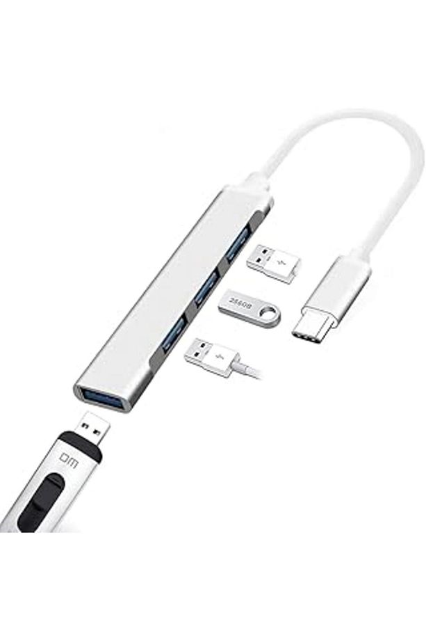 srhtDS Type-c To USB Hub 4 Port Çoklayıcı Macbook İle Uyumlu Çoğaltıcı Adaptör Desing 26645 - 1