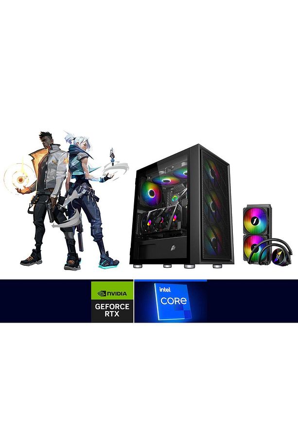 i5 14400F 32 GB Ddr5 Ram 1 Tb SSD Sıvı Soğutma 16 GB Rtx 5060TI Masaüstü Bilgisayar - 1