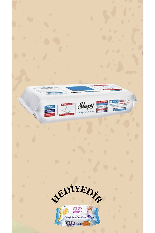 Mop 4xl Mopa Uyumlu 600 Yaprak Yüzey Temizlik Havlusu - 4