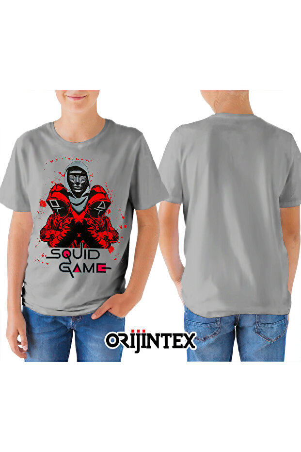 Squid Game Staff Printed Children's Tshirt