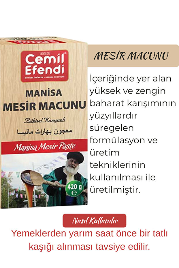 Manisa Mesir Macunu 420 gr - 2