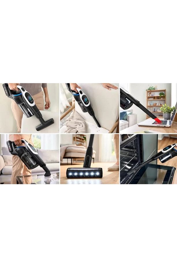 Rotationclean İle Yıkamaya Gerek Olmadan Filtre Temizliği Unlimited 10 Dikey Şarjlı Süpürge - 6