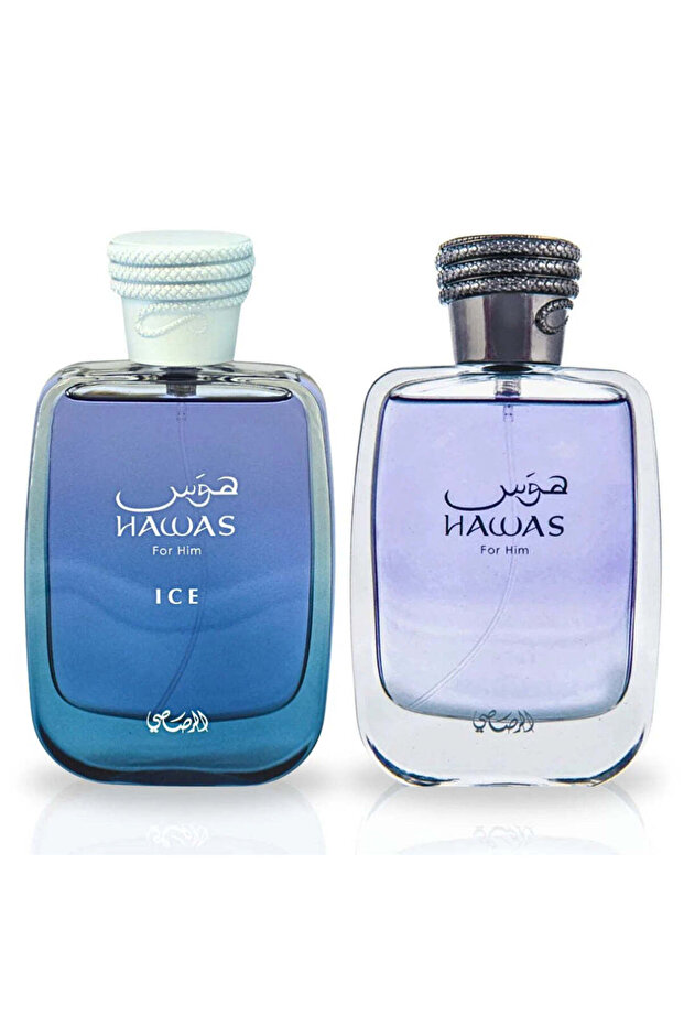 Hawas + Hawas Ice Perfumes Bundle Offer (Pack of 2)