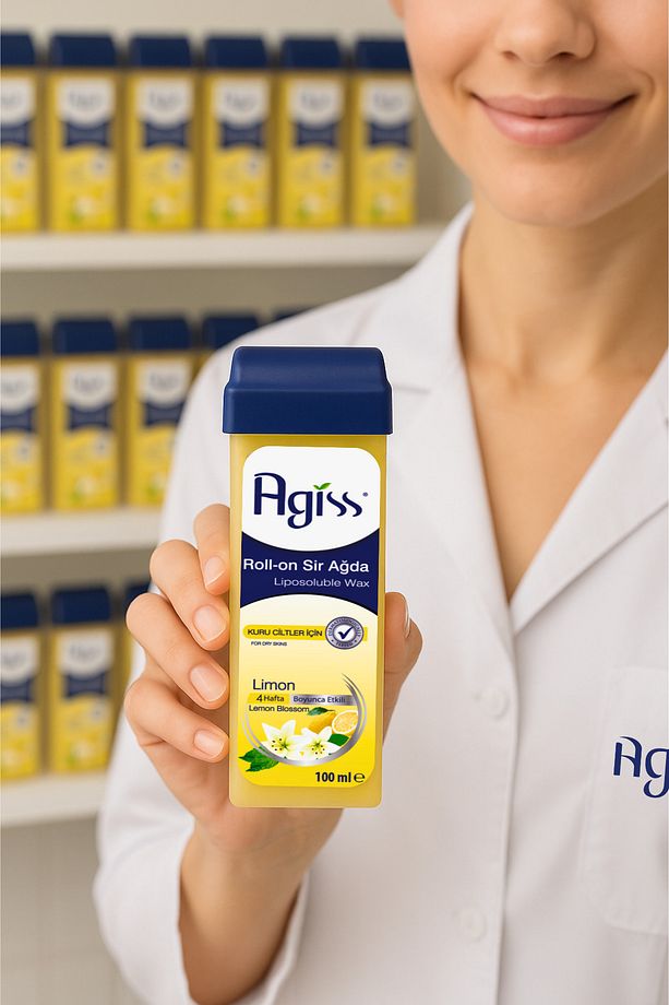 Kuru Tipleri Için,4 Hafta Etkili, Ağda Seti,limon Roll-on Sir Ağda,sir Ağda Isıtıcı Makine - 8