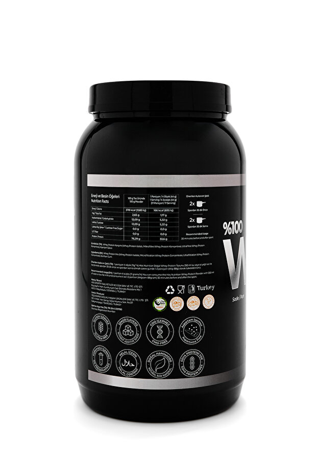 %100 Whey Protein | Sade - 1540Gr - 4