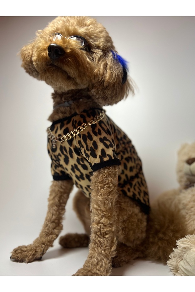 Leoparlı tişört - 1