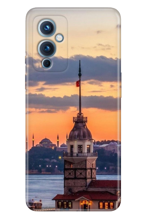 Case for Oneplus 9 Patterned Silicone Colorful Tpu Uv Maiden's Tower